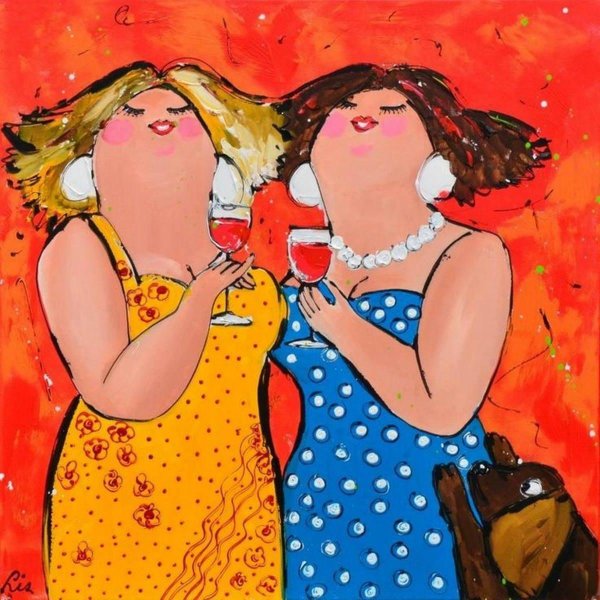 подружки хохотушки