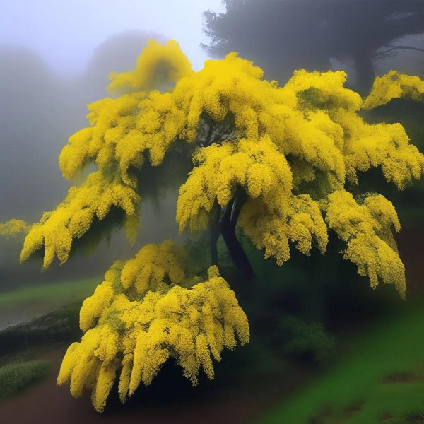 мимоза дерево