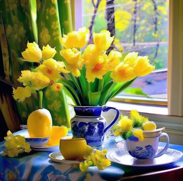 весенний натюрморт