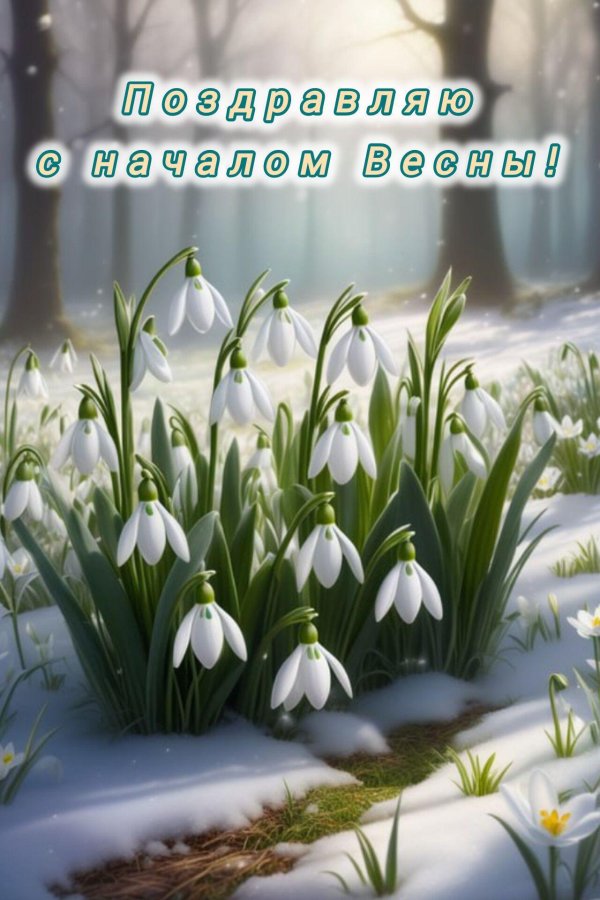 первоцветы подснежники