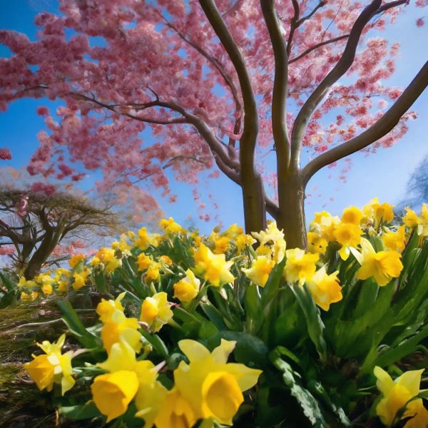 цветущее дерево