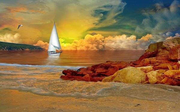 морские пейзажи