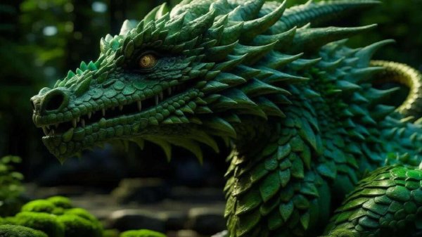 зеленые драконы