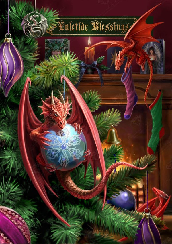 anne stokes драконы