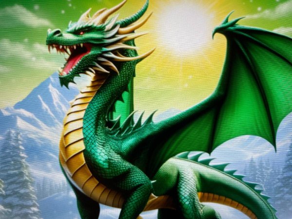 изумрудные драконы