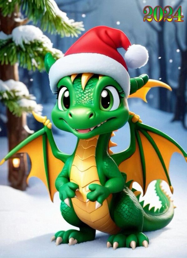 новогодний дракончик