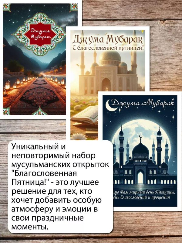 благословенная пятница у мусульман