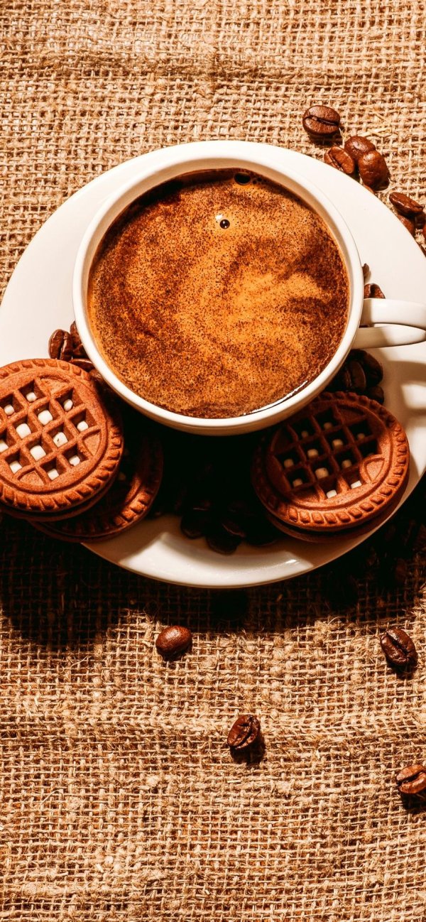 кофе печенье