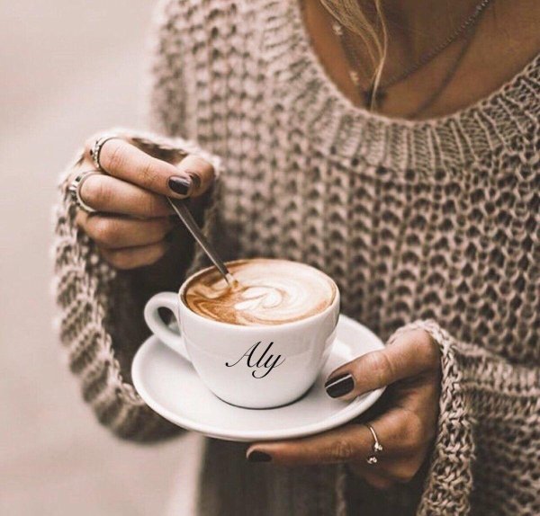 кофе девушка