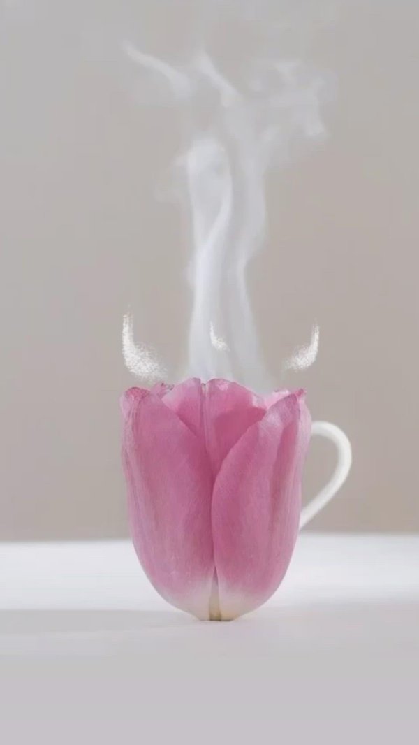 тюльпан розовый