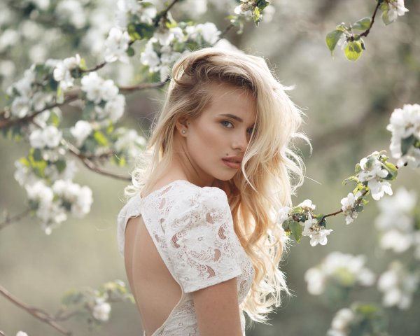 девушка весна