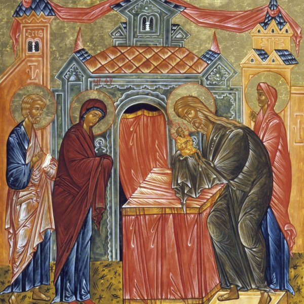 иконография сретения господня
