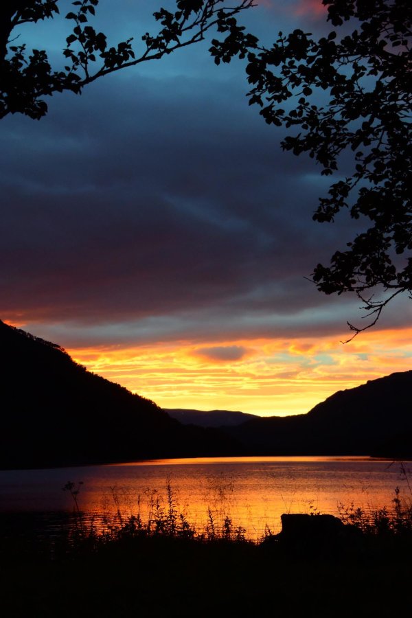 закат красивый