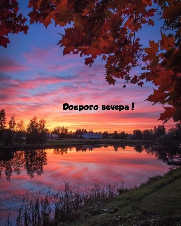 осенние закаты