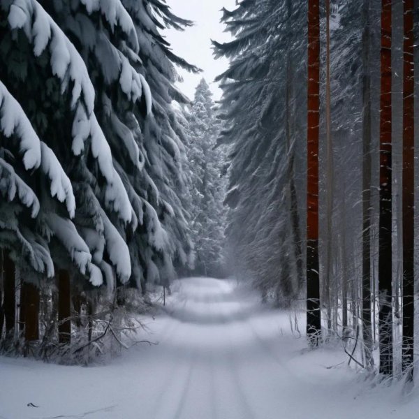 фотографии зимнего леса