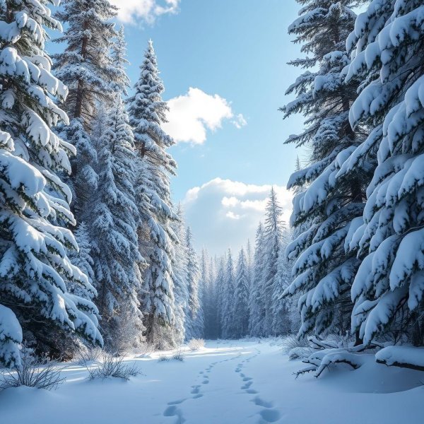 зимняя природа