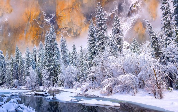 йосемити национальный парк зимой