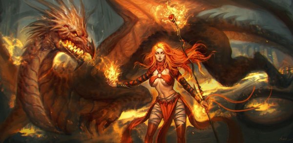 огненные драконы