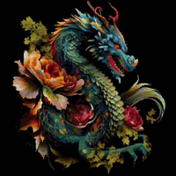 картины драконов