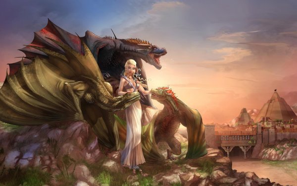 таргариен на драконе