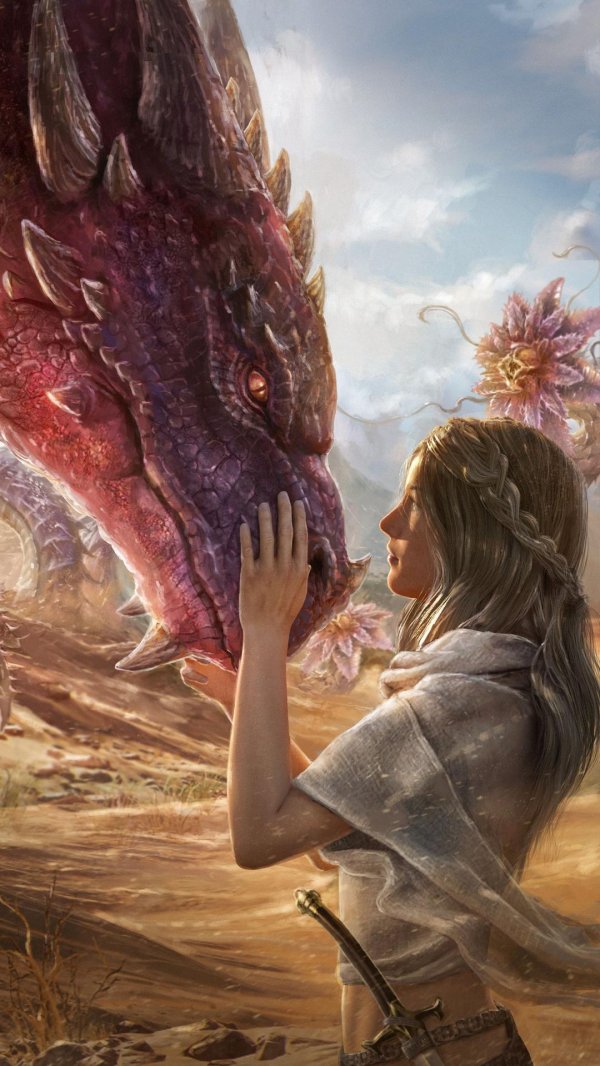 принцесса драконов приручает