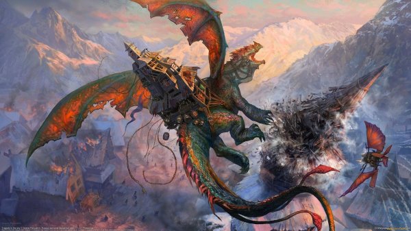 картины драконов