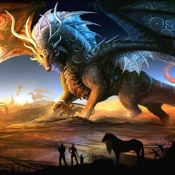 красивые драконы