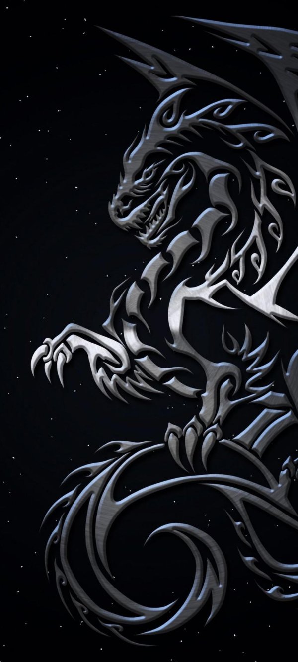дракон узор