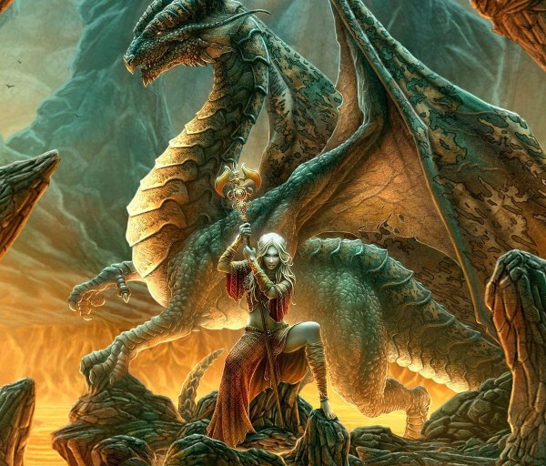 фэнтези про драконов