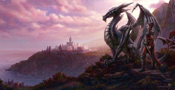 картины драконов