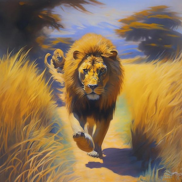 картины льва