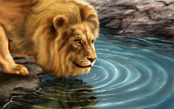 картины льва