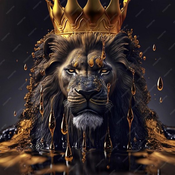 львица с короной