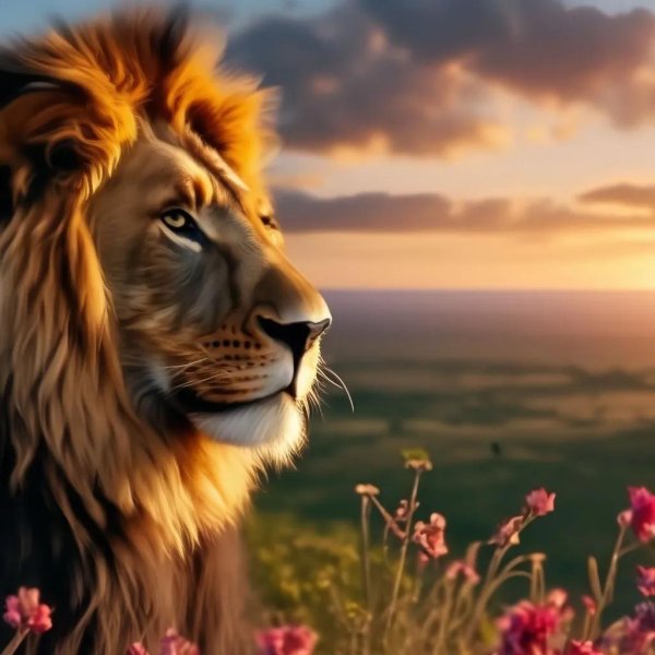 фотографии льва