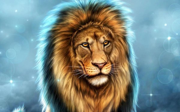 лев картина