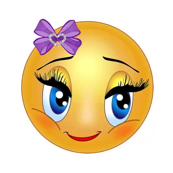 смайлик красавица