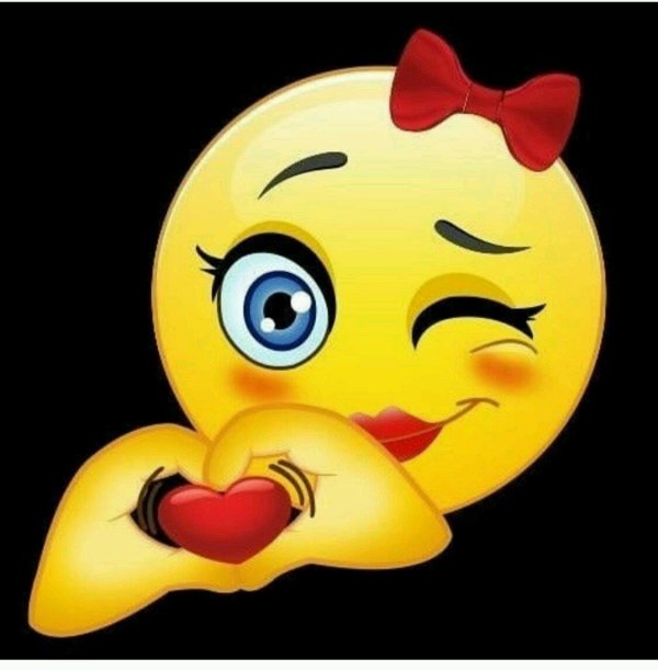 смайлики поцелуйчик