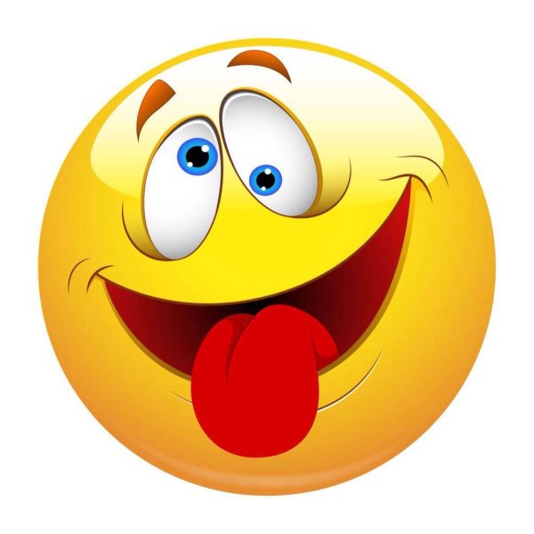 смайл с высунутым языком