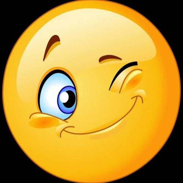 подмигивающий смайл