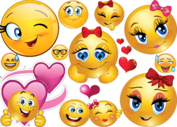 смайлик влюбленный