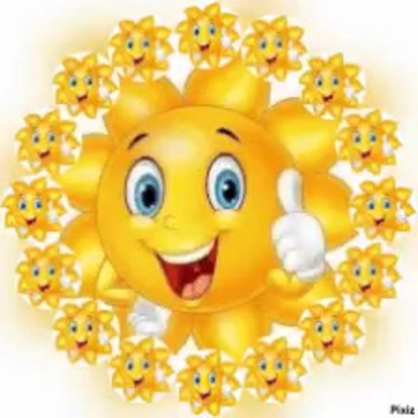 улыбающееся солнышко