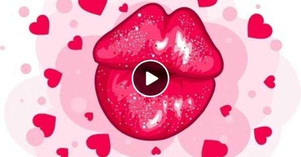 открытка поцелуйчик