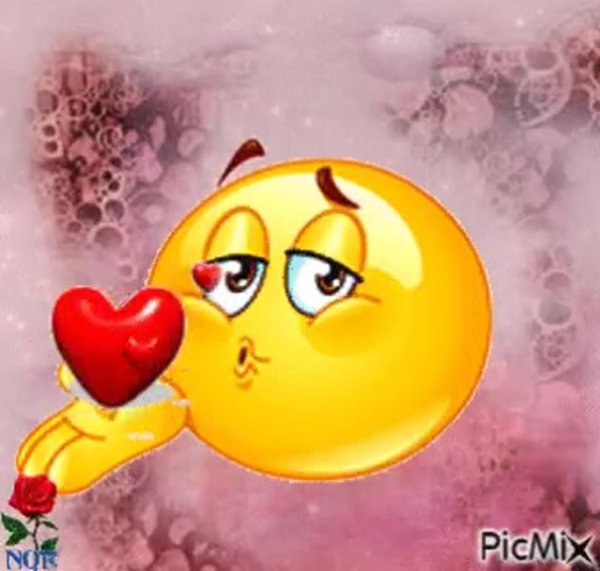 смайлики поцелуйчик