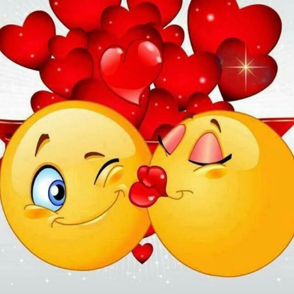 любовные смайлики
