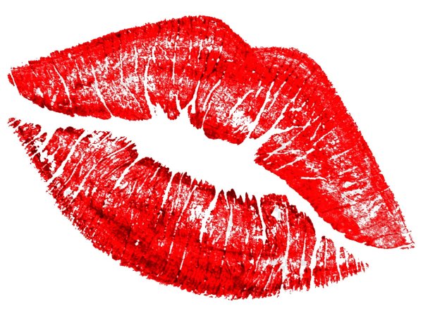 отпечатки губ