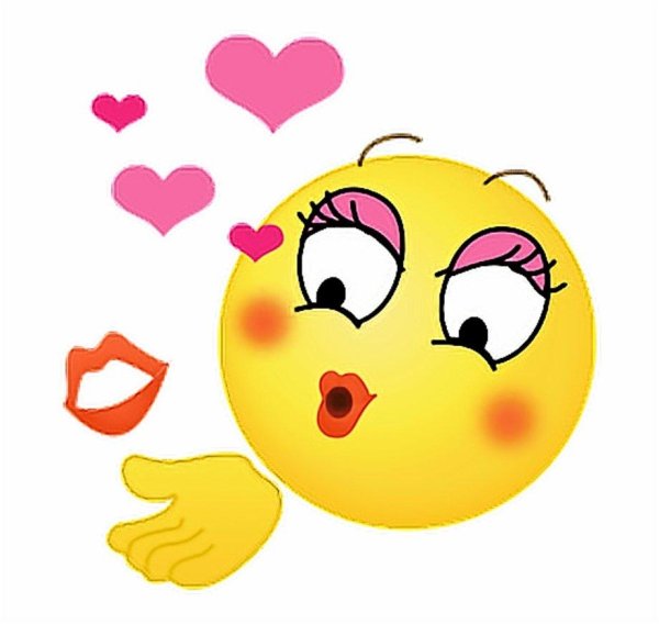 смайлики поцелуйчик