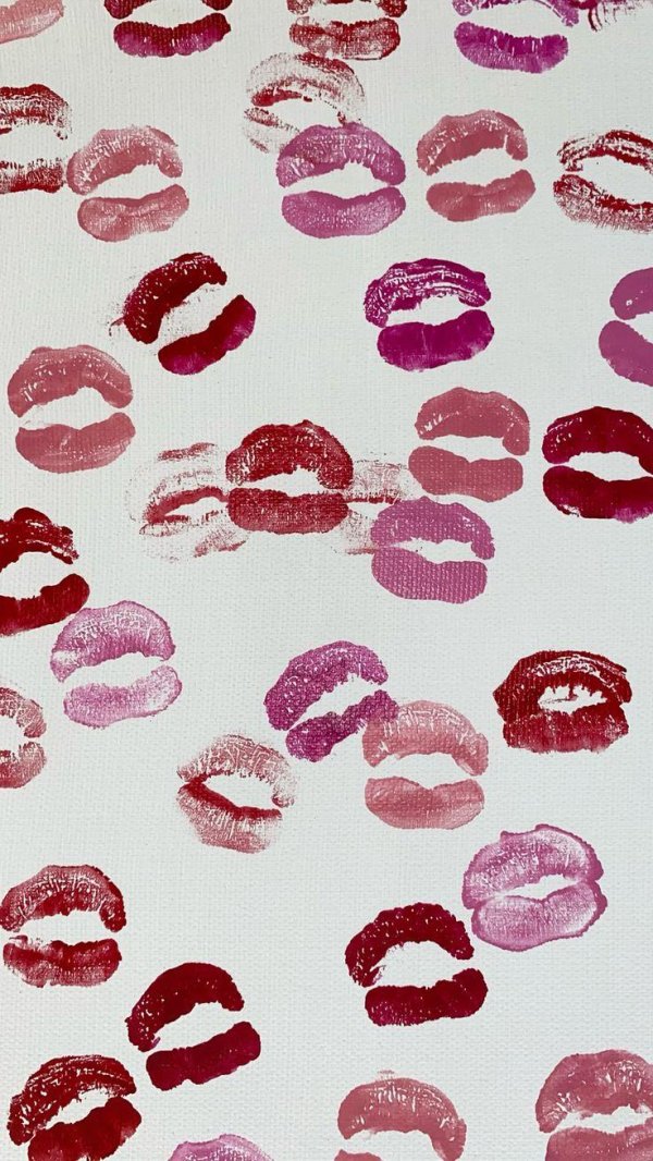 фон поцелуев