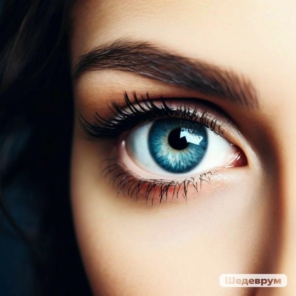 красивая глаза