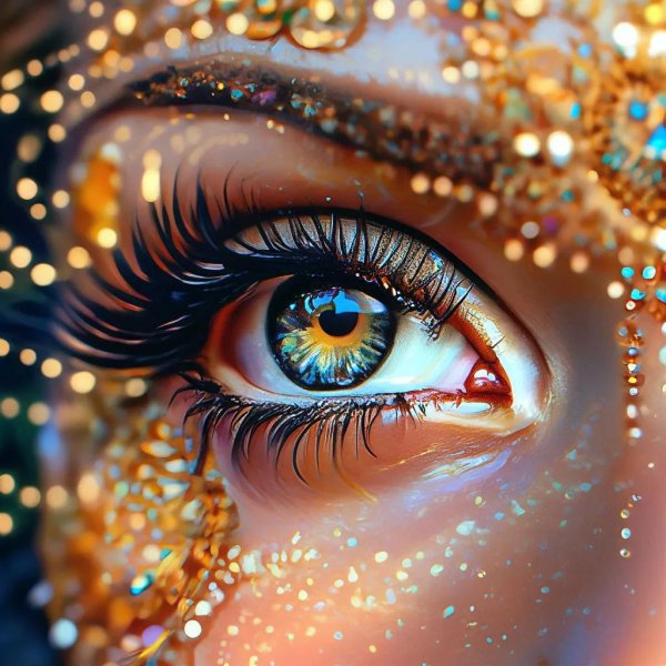 сияющие глаза