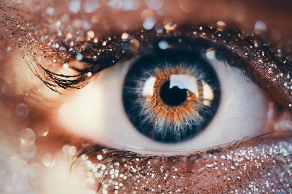 глаза крупным планом